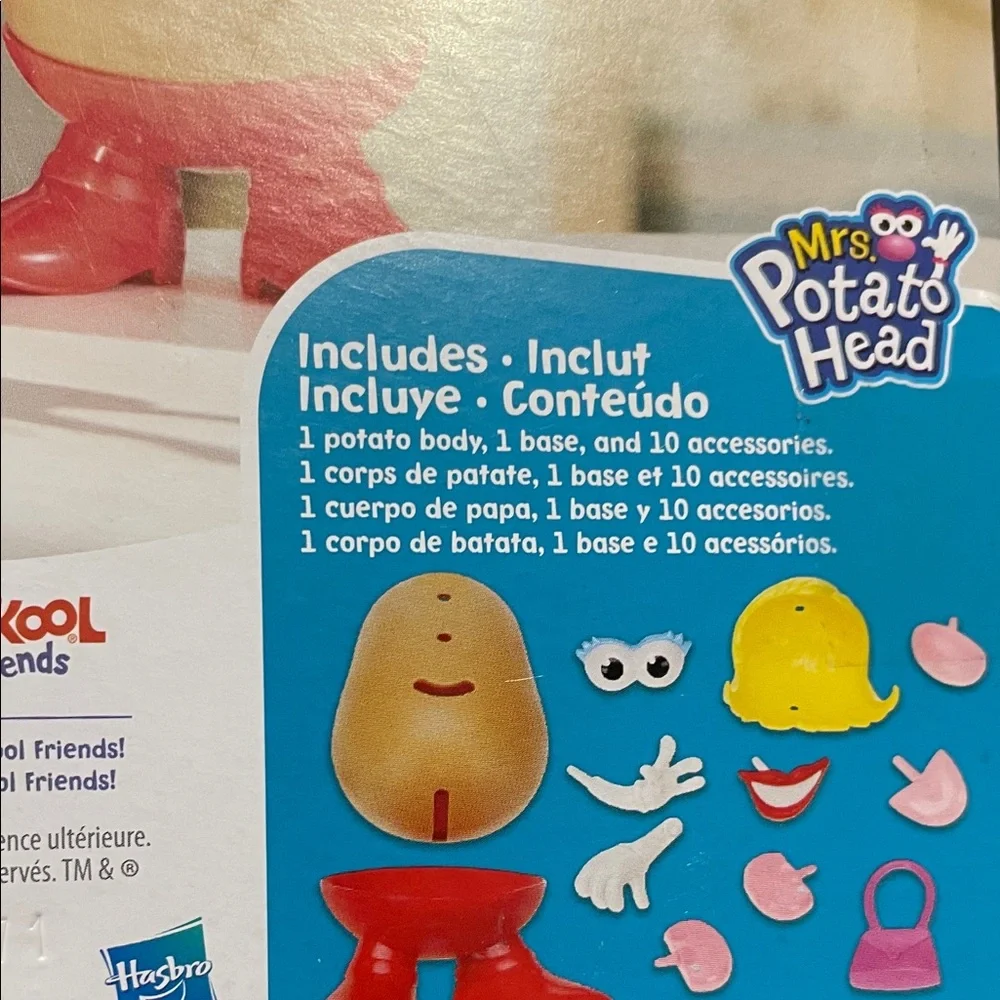 Hasbro Playskool Mrs. Potato Head Pink and Red